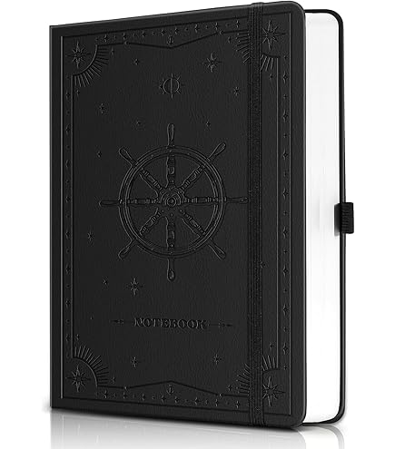 Montblanc 113294 - Cuaderno con rayas negras #146 Fine Stationery